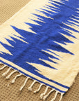 Blue Zebra Kilim Rug