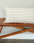 Cream Lumbar Dash Pillow