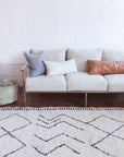 Zig Zag Shag Rug