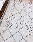 Zig Zag Shag Rug