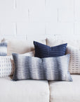 Grey Ikat Pillow