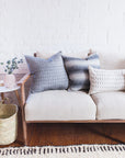 Grey Dash Pillow