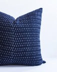 Navy Blue Lumbar Dash Pillow