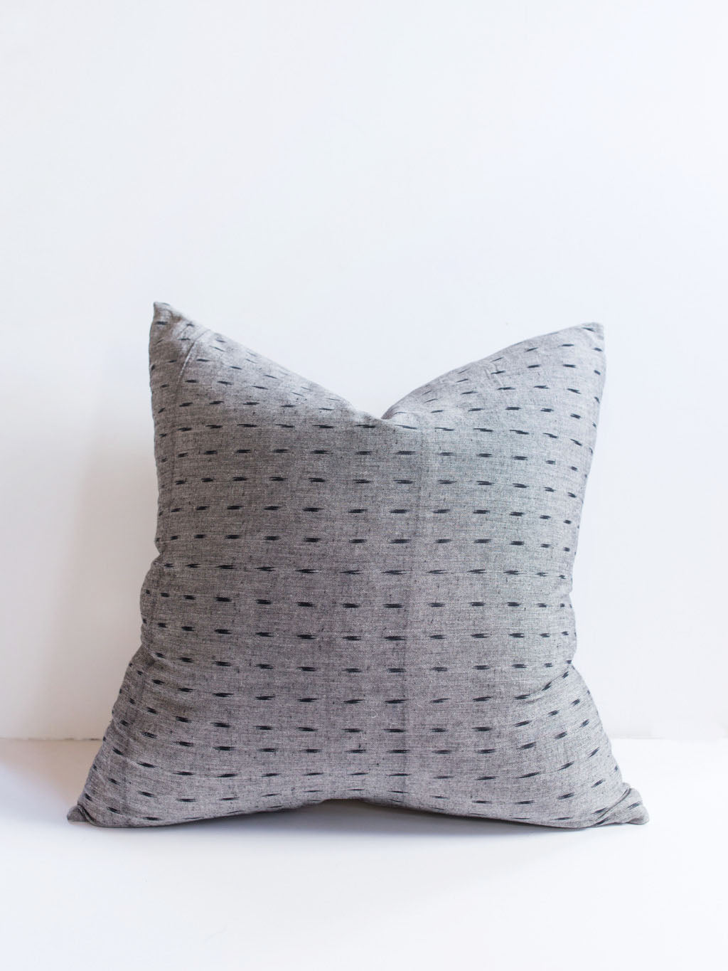 Grey Dash Pillow