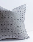 Grey Dash Pillow