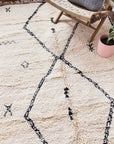 Double Diamonds Shag Rug