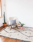 Double Diamonds Shag Rug