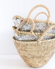 Gold Sequin Basket