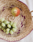 Straw Fruit Basket // The Melody