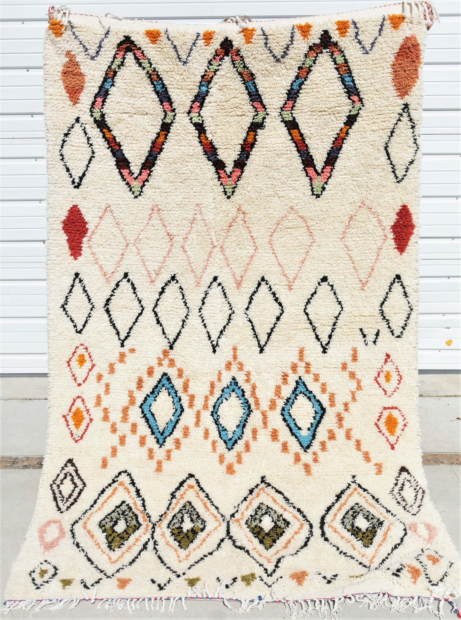 Felix Shag Rug - colorful tribal rug