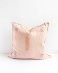 Esmé Blush Cactus Silk Pillow
