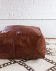 Leather Ottoman