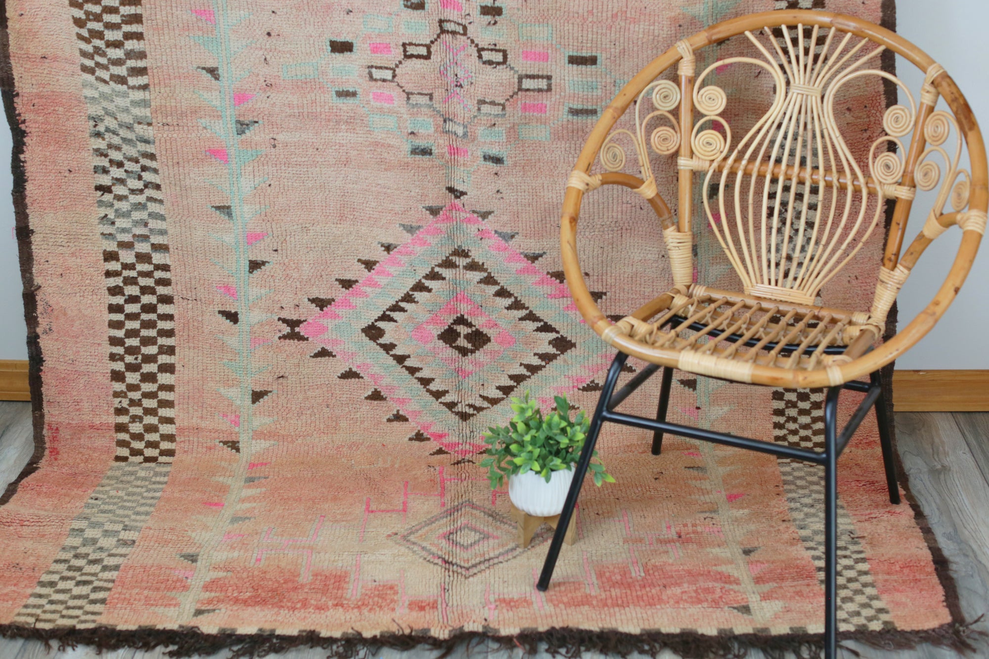 Vintage Moroccan Berber Rug "The Jacee"