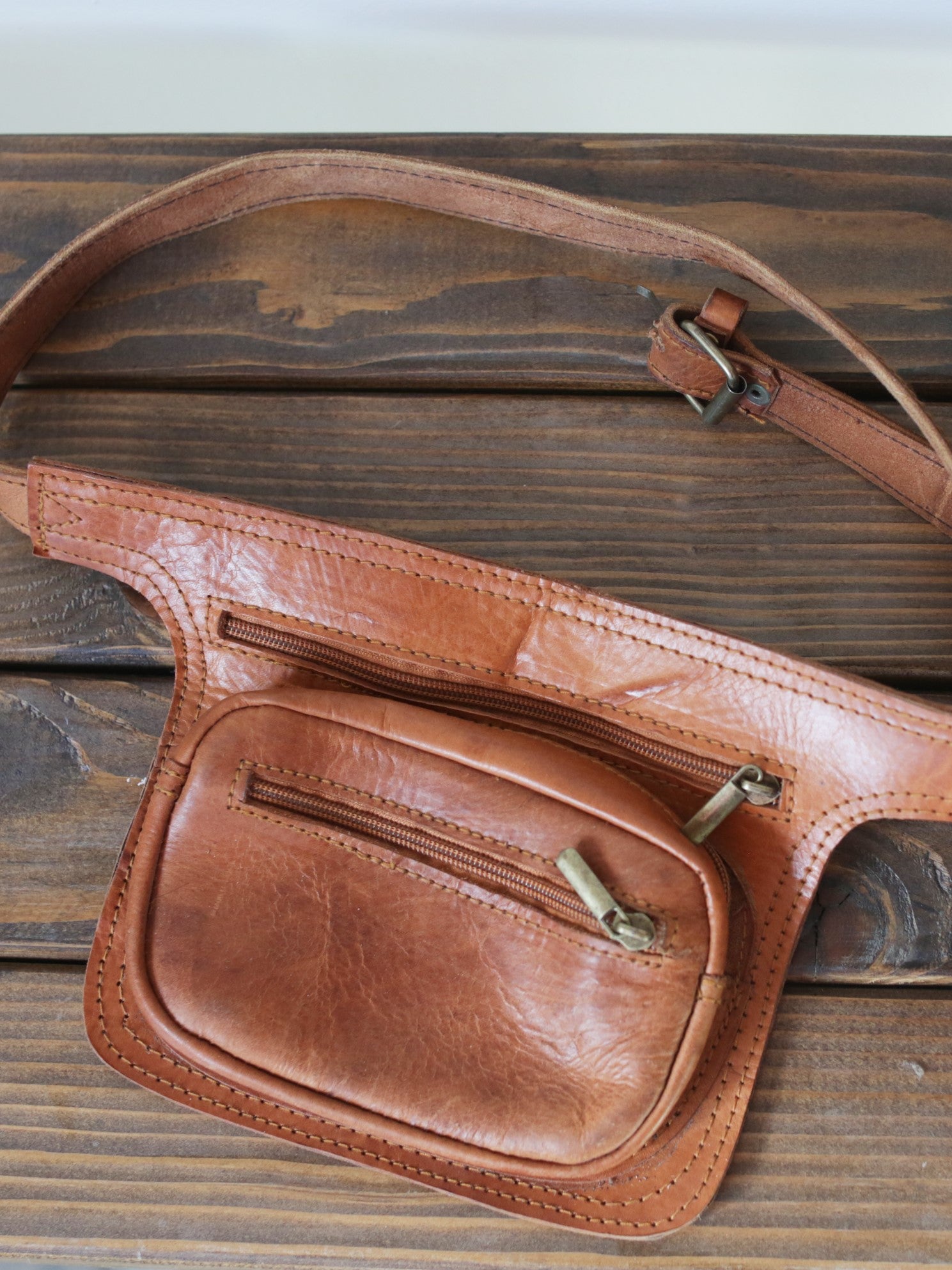 Leather Hip Purse - Fanny Pack