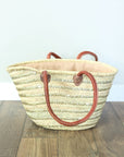 Large Sequin Straw Basket