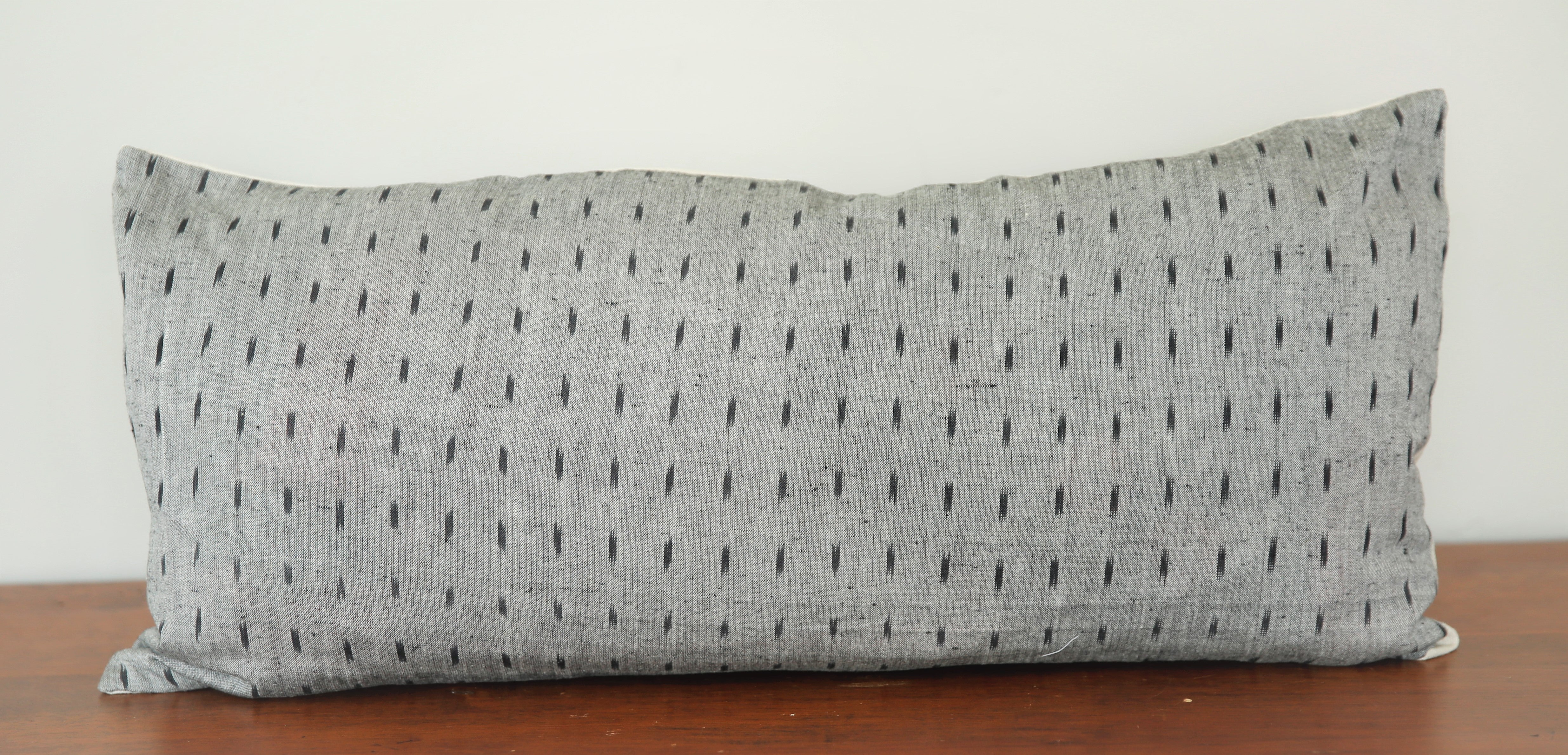 Grey Dash Pillow