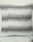 Grey Ikat Pillow
