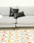 Black Leather Square Pillow