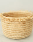 Small Straw Plant Basket