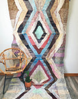 Vintage Boucherouite Kilim Rug - The RACHEL