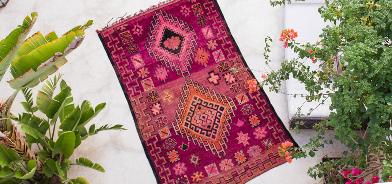 Lybian Rug Morrocan Berber Vintage Rugs – Loom & Field