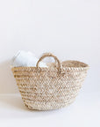 Mini Woven Natural Straw Basket