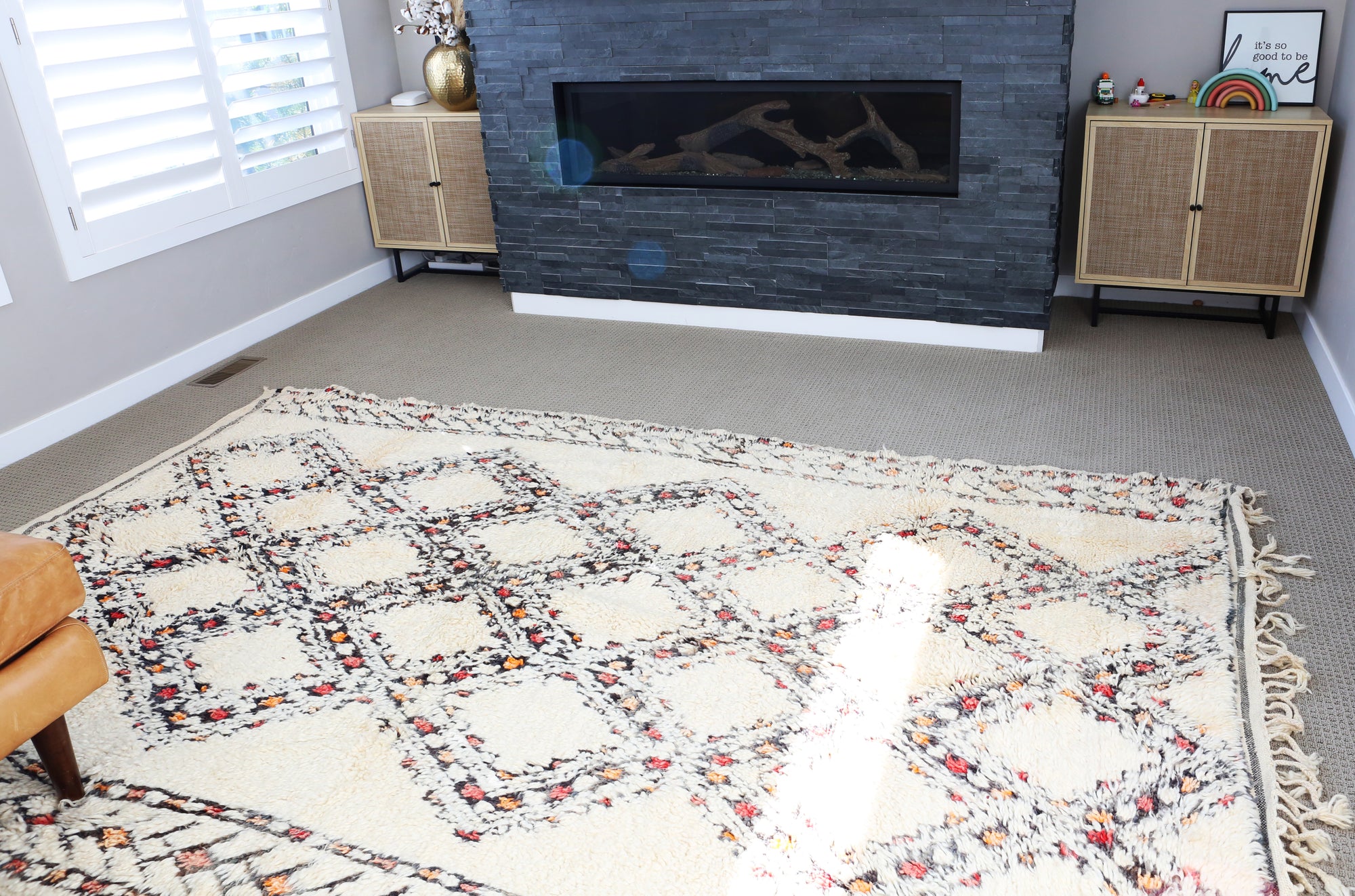 Diane Cream Wool Rug