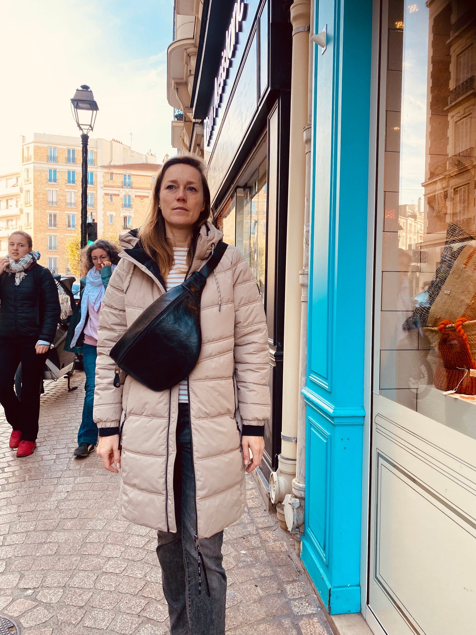 Sac Banane XL en cuir