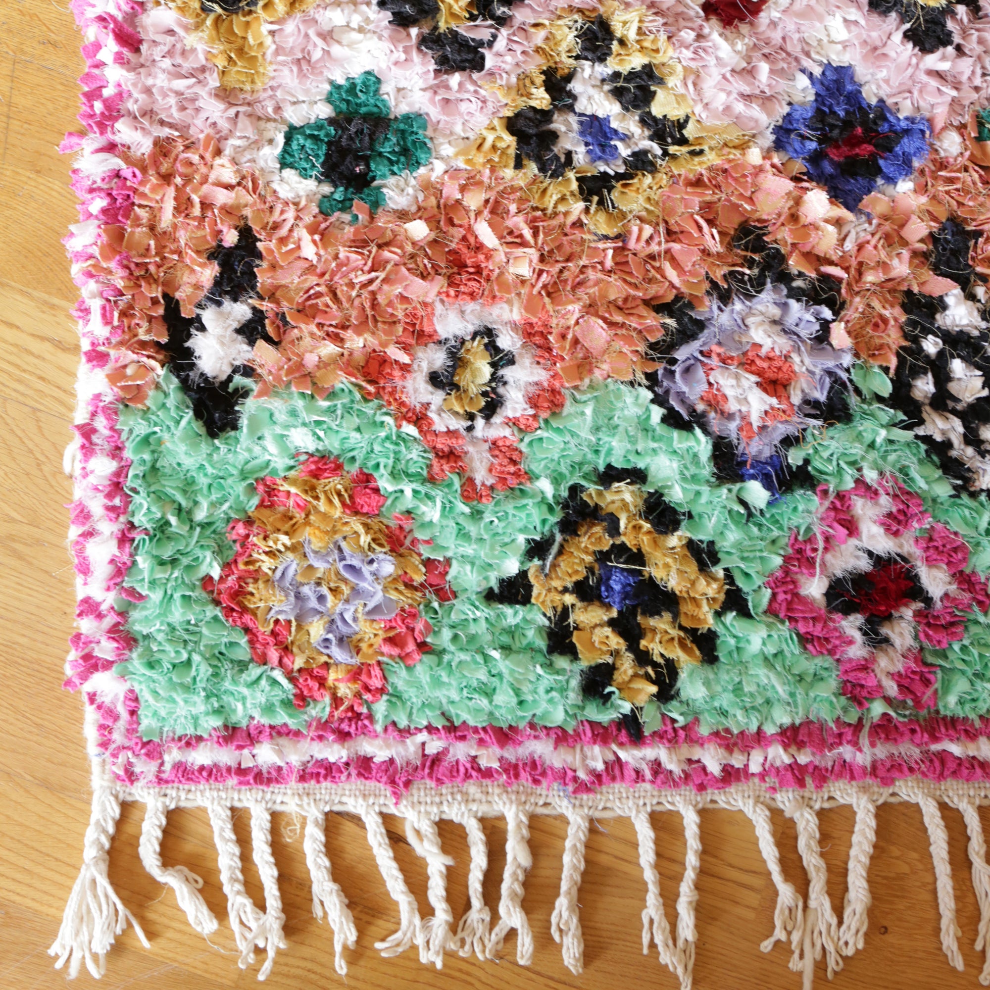 Flora Boucherouite Rug