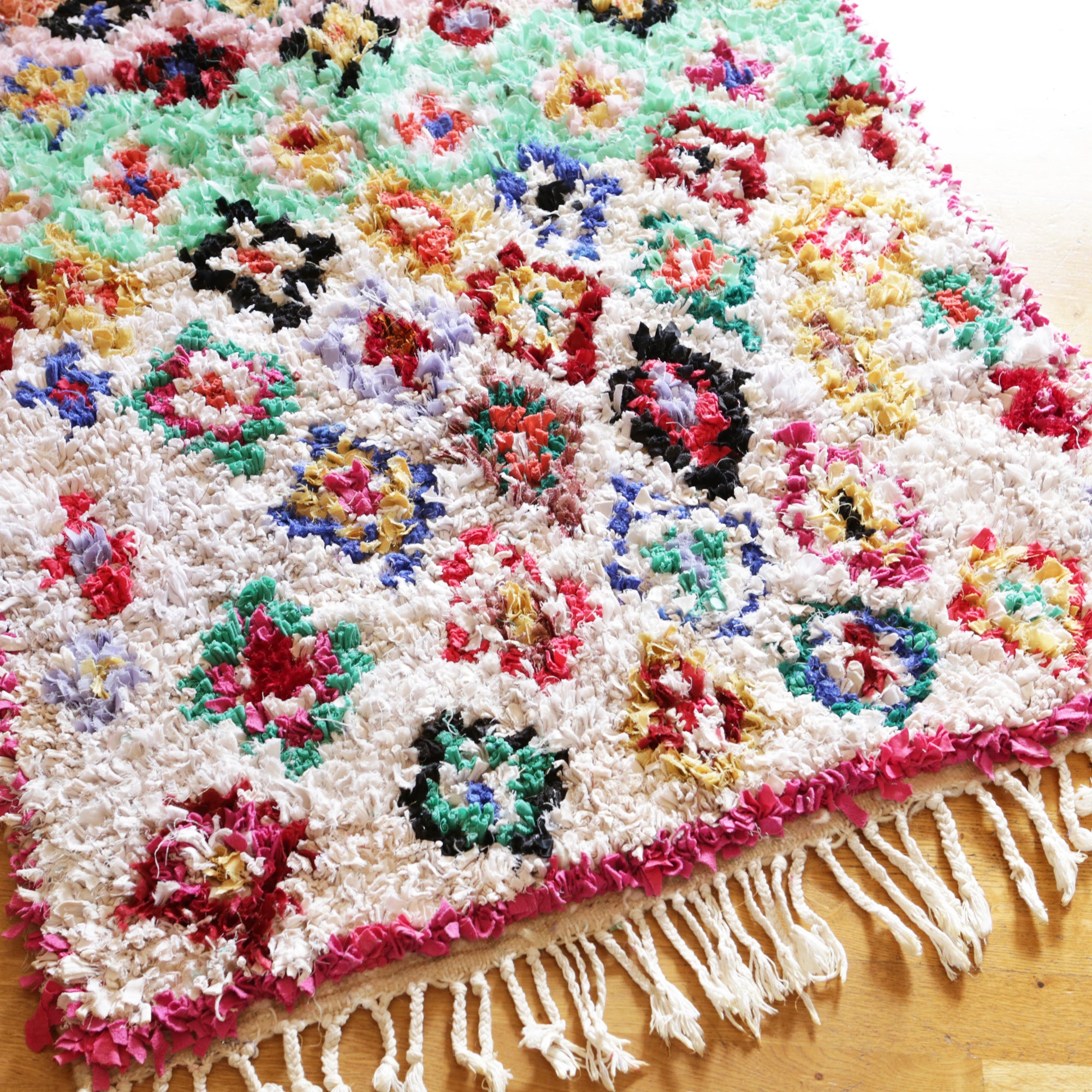 Flora Boucherouite Rug