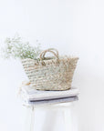 Mini Woven Natural Straw Basket