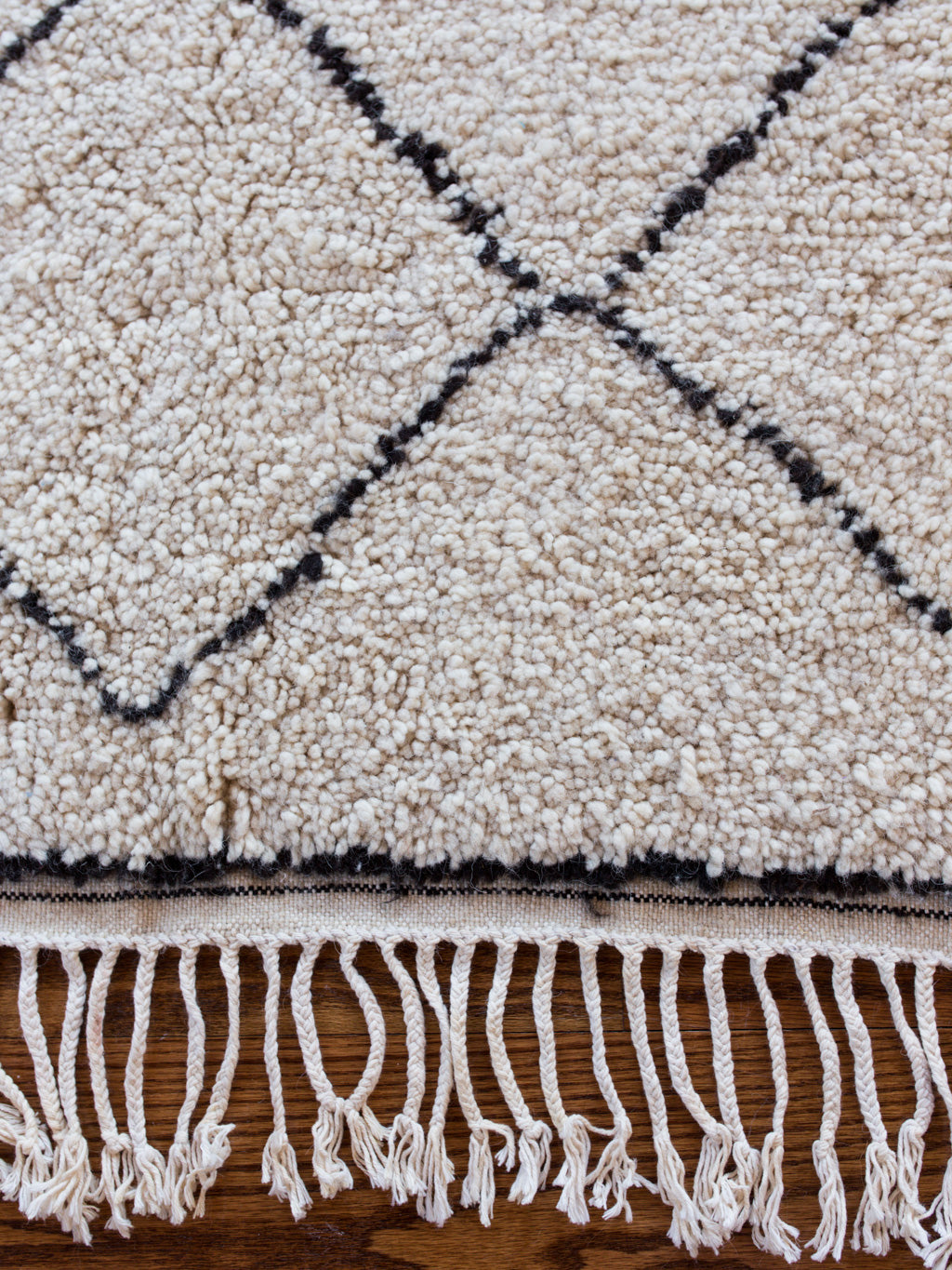 Zig Zag Shag Rug