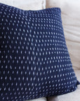 Navy Blue Lumbar Dash Pillow