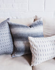 Grey Ikat Pillow
