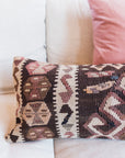 Vintage Lumbar Kilim Pillow