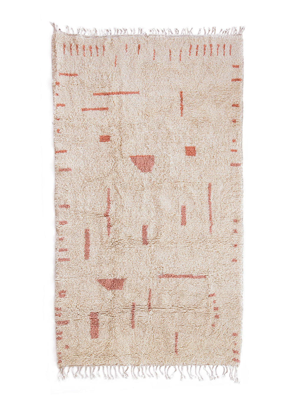 nola shag rug nursery rug cream rug wool rug handcrafted rug ethical rug fare trade artisanal women business