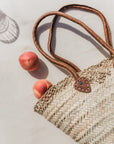 Lace Straw Bag