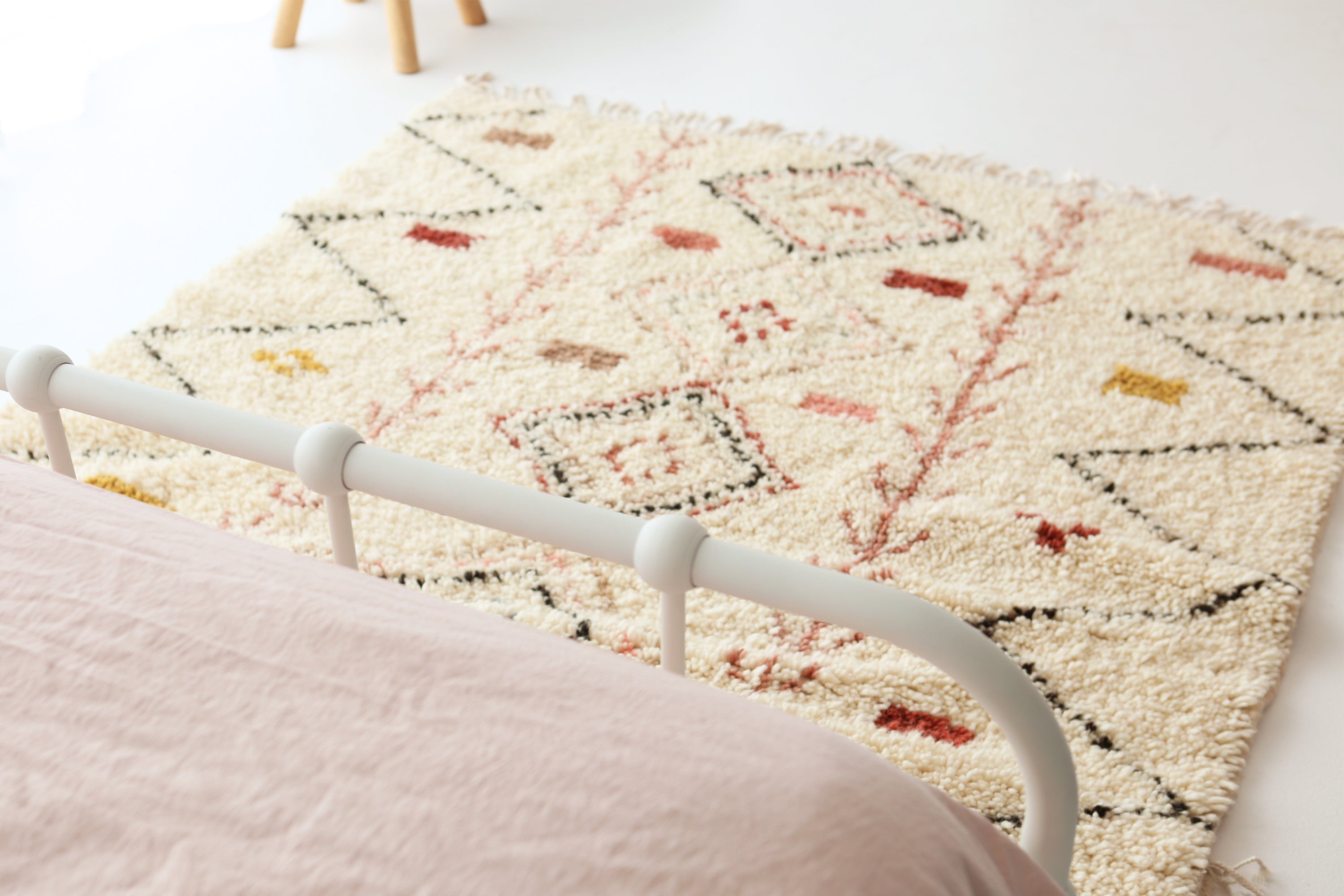 The Akira - soft wool nursery rug
