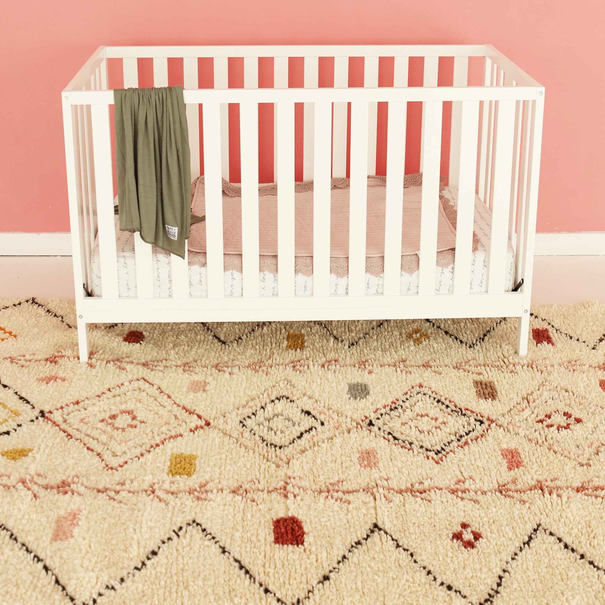 The Akira - soft wool nursery rug