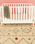 The Akira - soft wool nursery rug