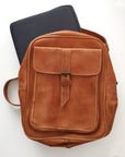 laptop back men backpack briefcase geniune leather high capacity laptop bag