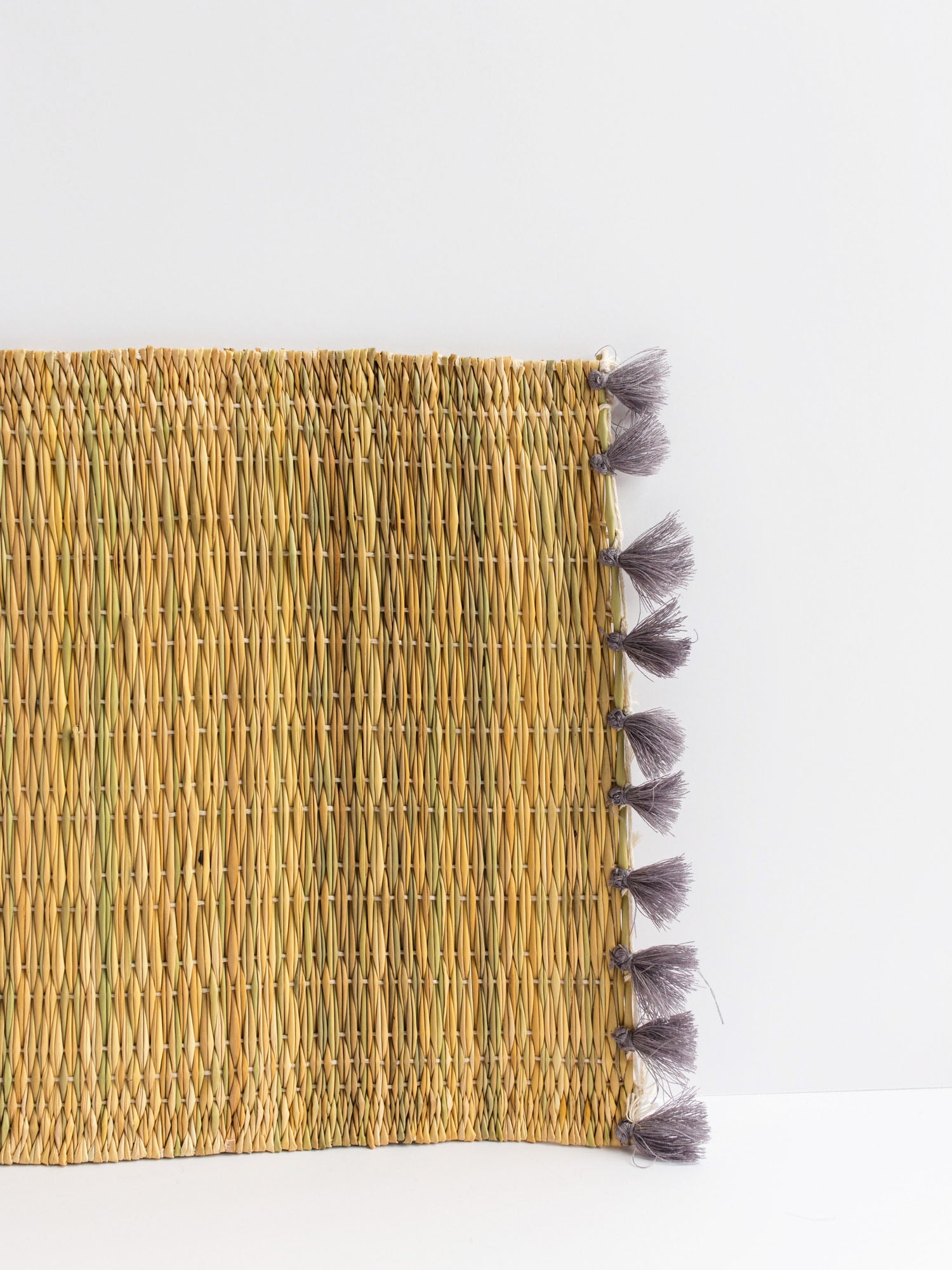 Tassel Rattan Placemat Set of 2