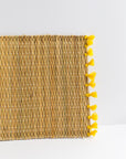 Tassel Rattan Placemat Set of 2