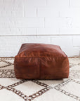 Leather Ottoman