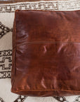 Leather Ottoman