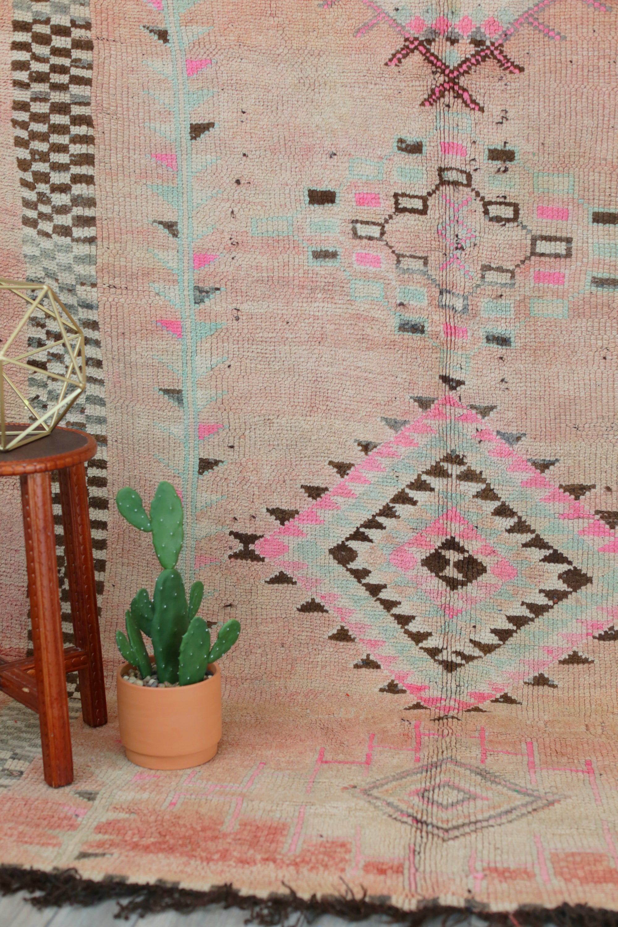 Vintage Moroccan Berber Rug &quot;The Jacee&quot;