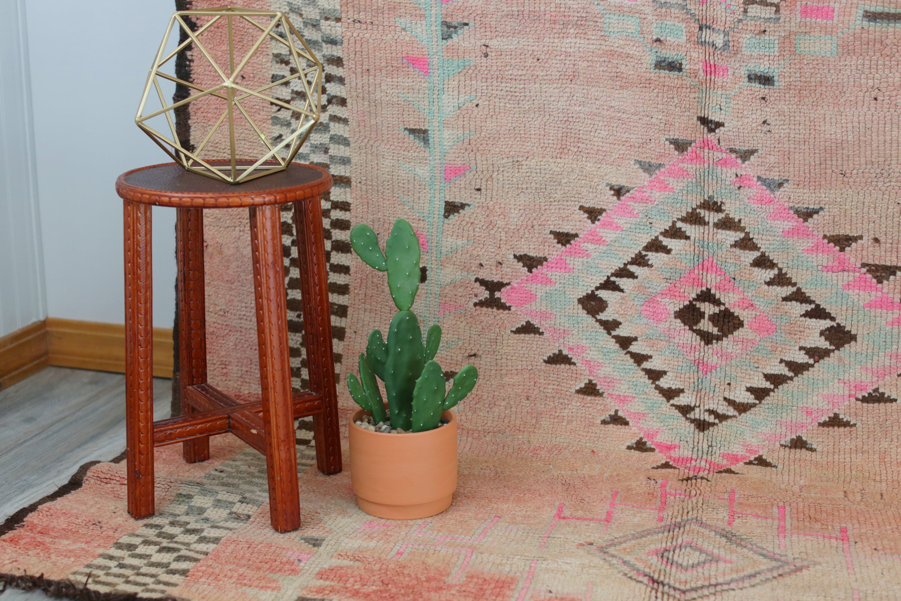 Vintage Moroccan Berber Rug &quot;The Jacee&quot;