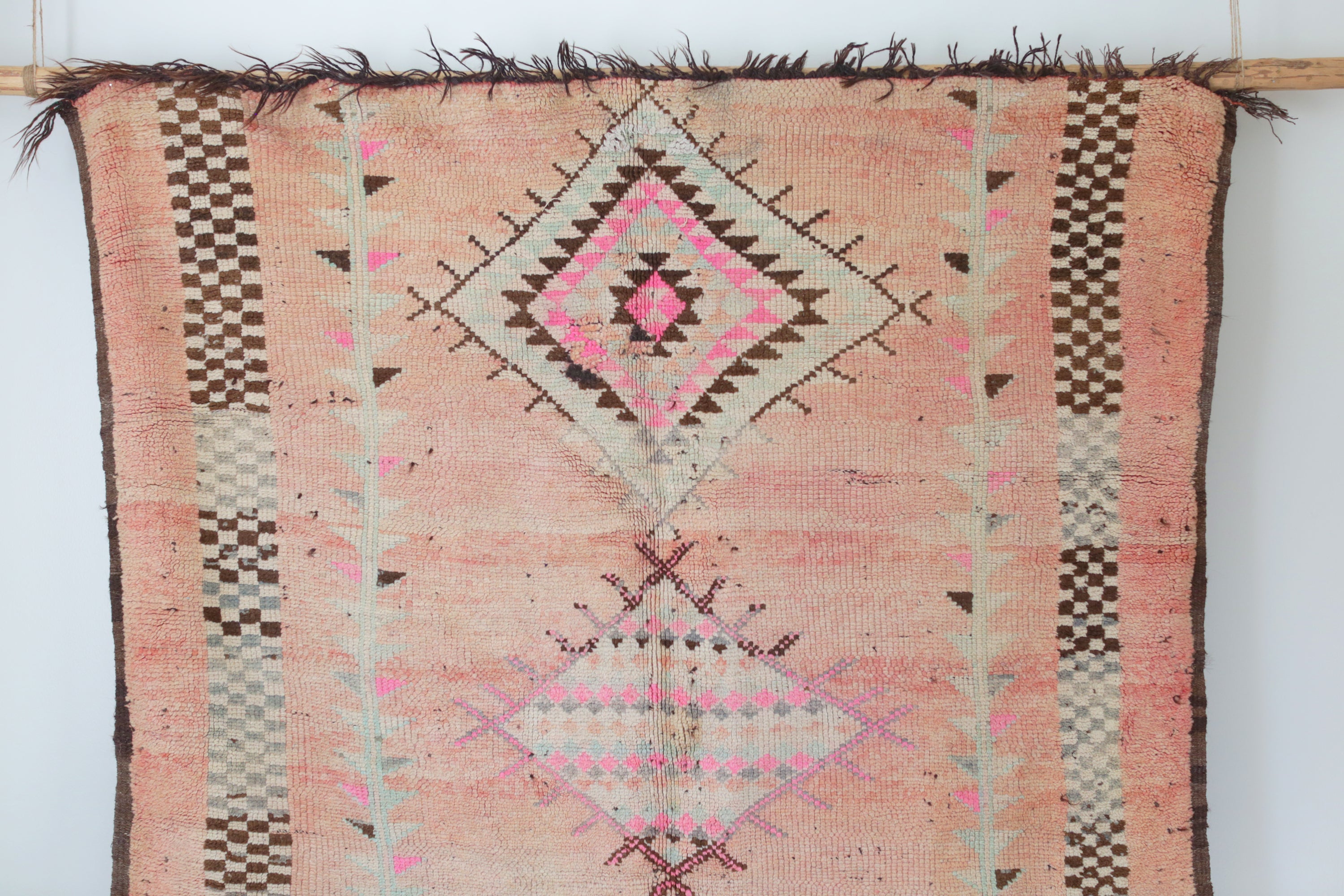 Vintage Moroccan Berber Rug &quot;The Jacee&quot;