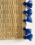 Tassel Rattan Placemat Set of 2