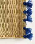 Second Sale: Tassel Rattan Placemats (Set of 2)